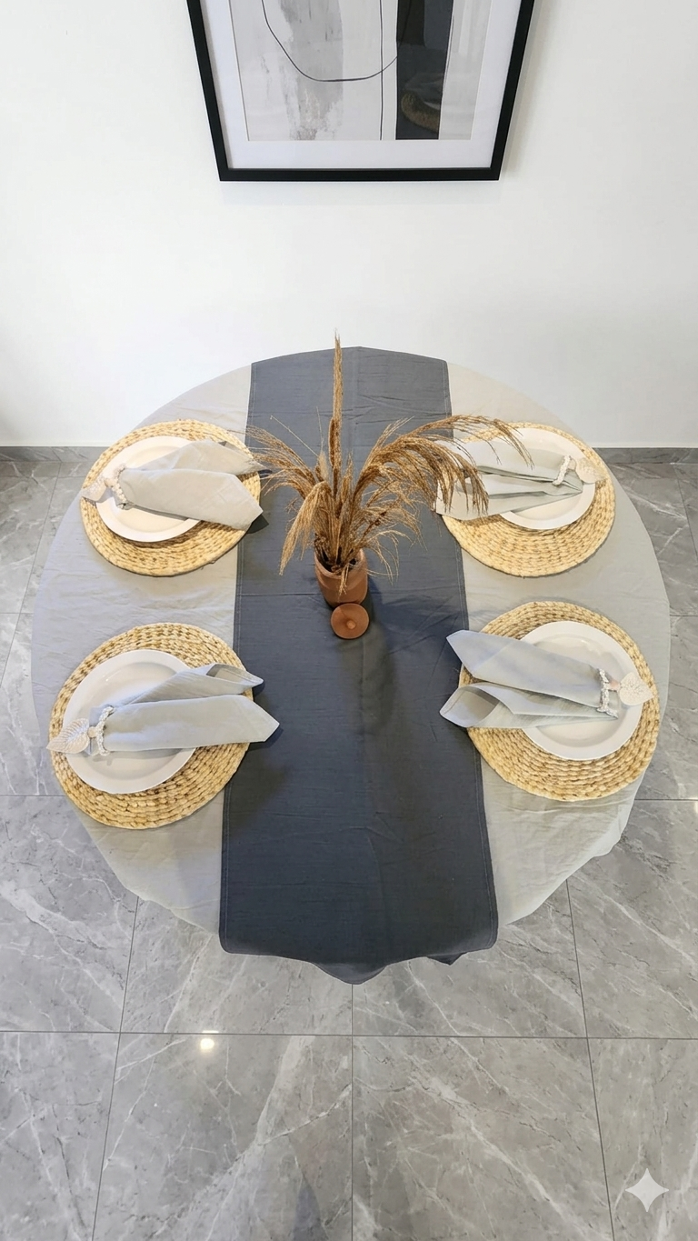 kit de mesa gris